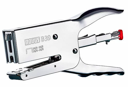 Степлер плаєр NOVUS B 39 хром ( 021-0094 )